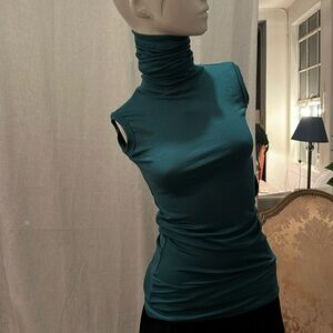Anazing High neck scrunch Turtleneck and body tightness Scrunch me design Modal